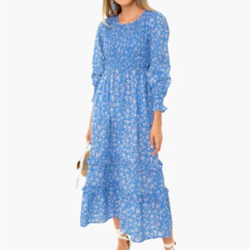 PINK CITY PRINTS
Cornflower Lolita Isabel Dress size large - Picture 3 of 12